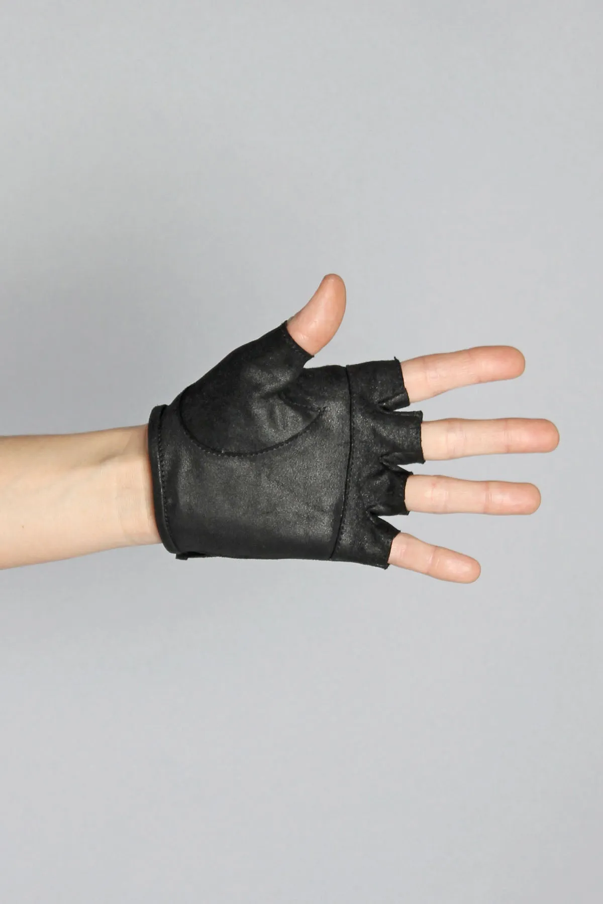 5D x Steam Trunk Spat Glove - leather