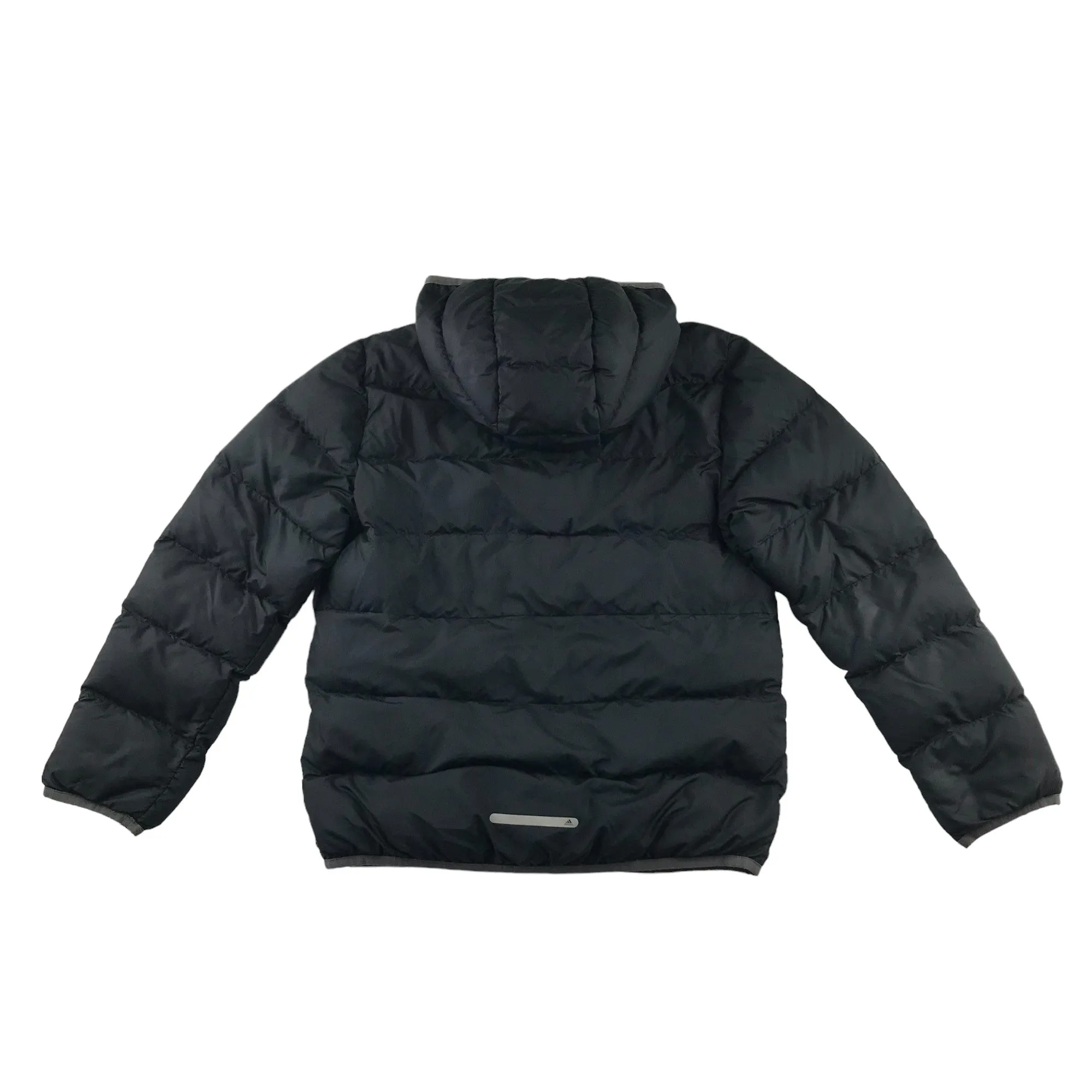 Adidas jacket 11-12 years black puffer with hood