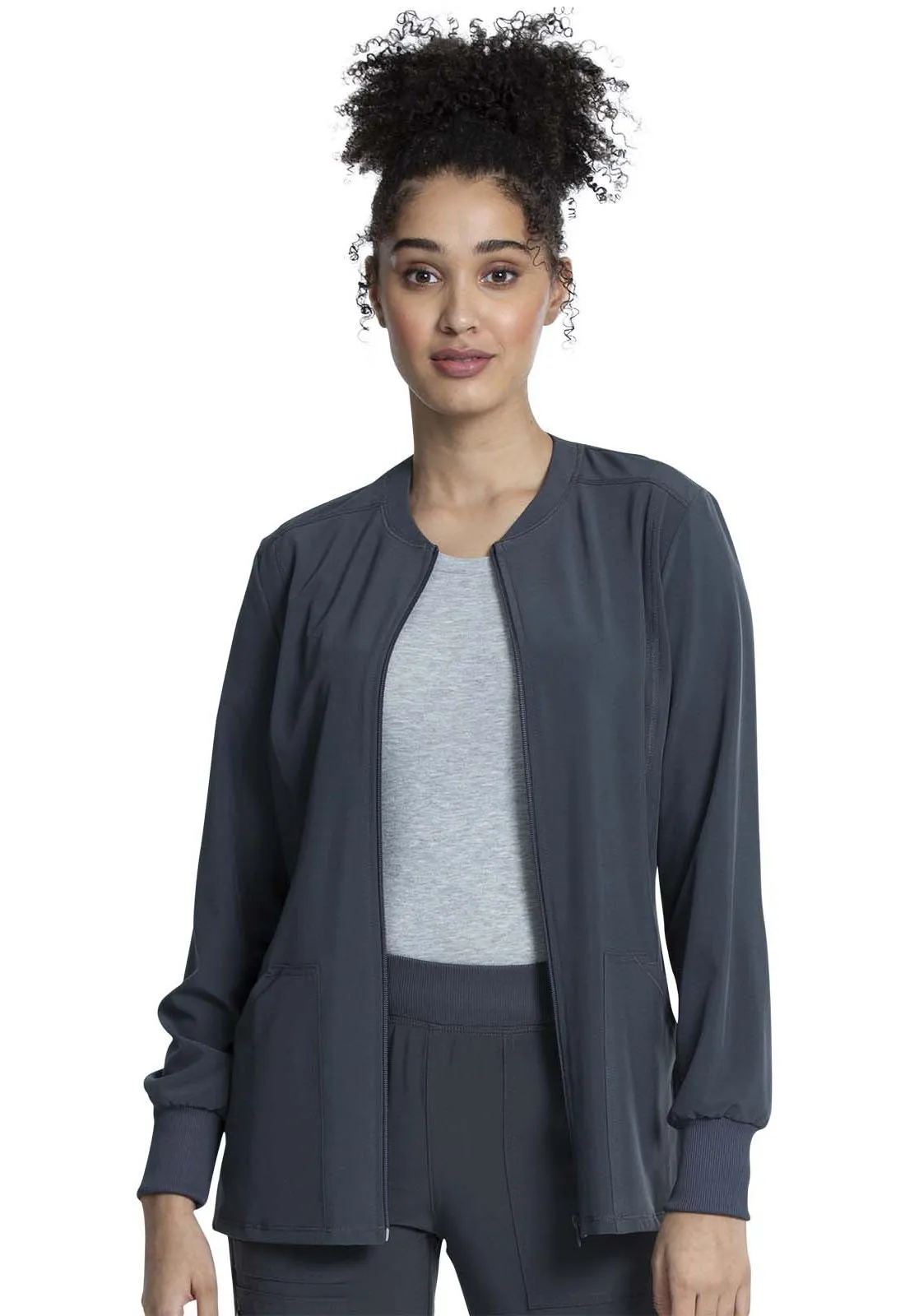 Allura  Zip Front Scrub Jacket CKA384