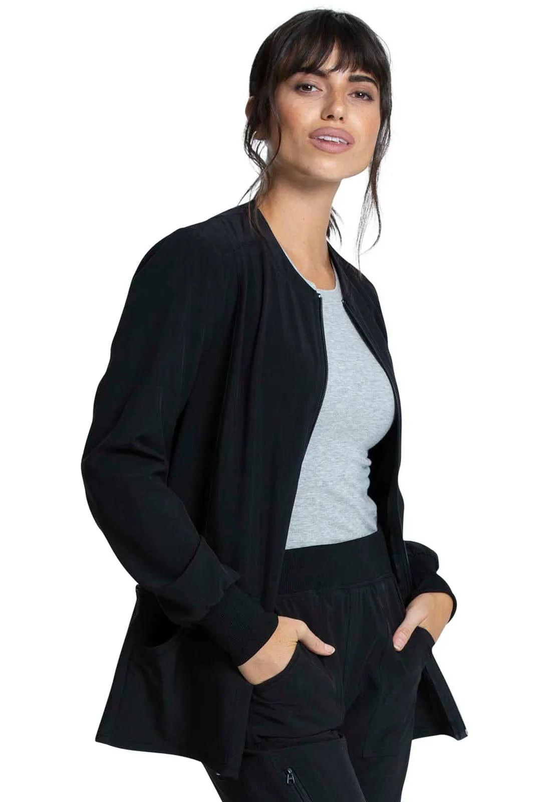 Allura  Zip Front Scrub Jacket CKA384