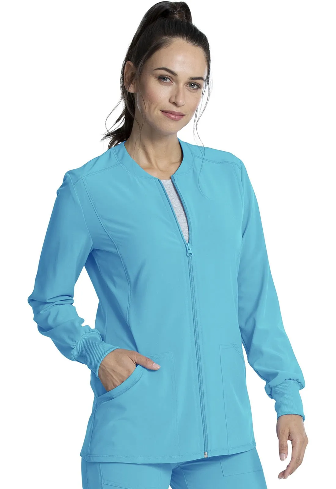 Allura  Zip Front Scrub Jacket CKA384