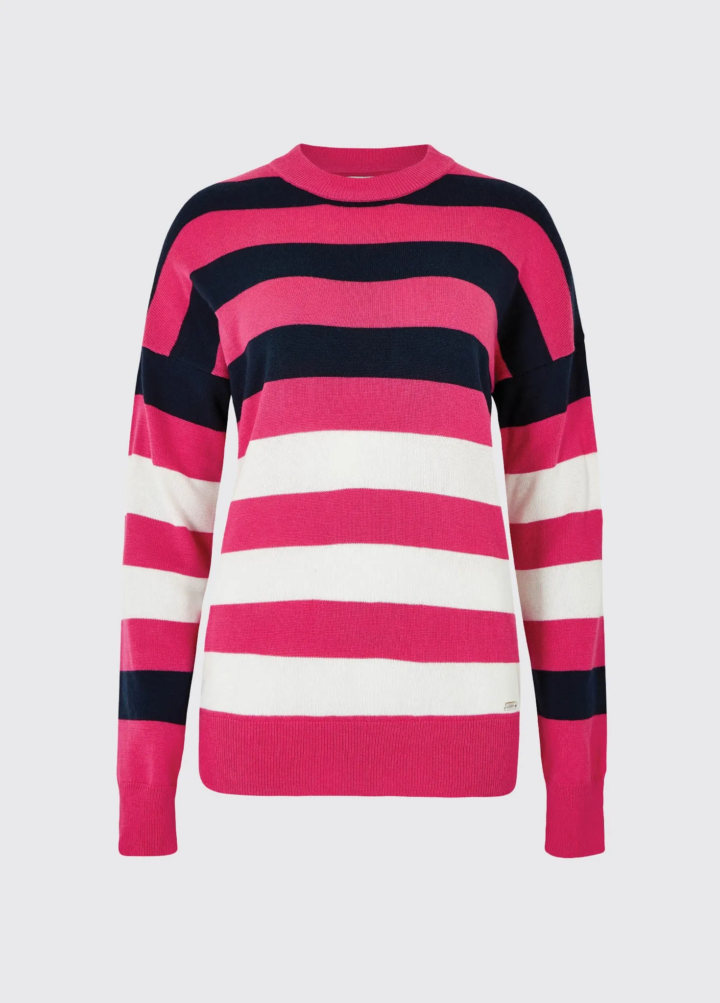 Aranmore Crew Neck sweater - Cerise