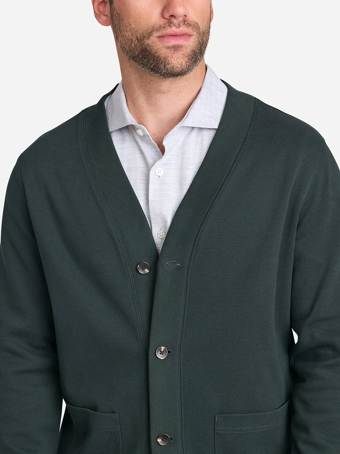 Byron Pique Cardigan