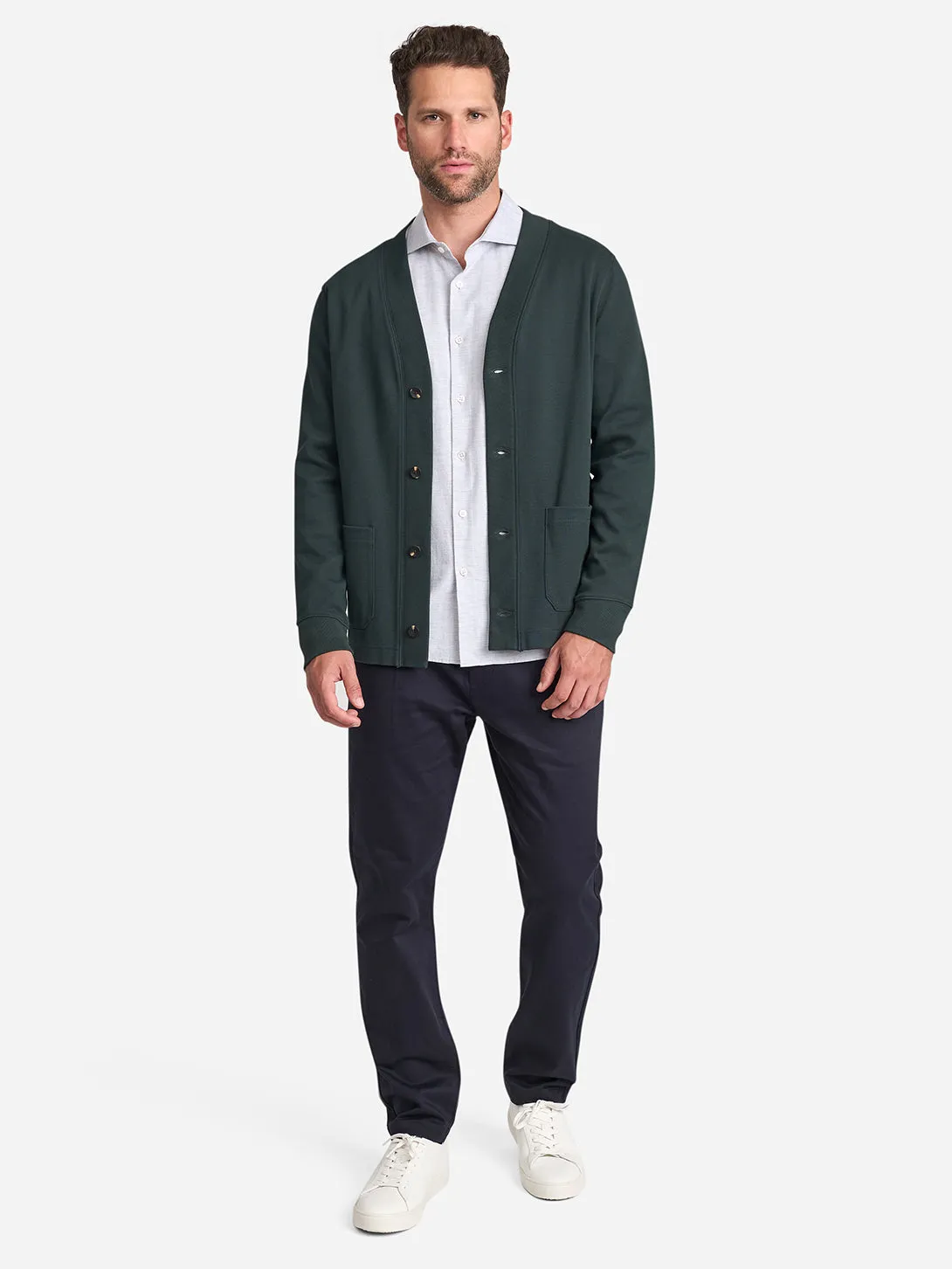 Byron Pique Cardigan