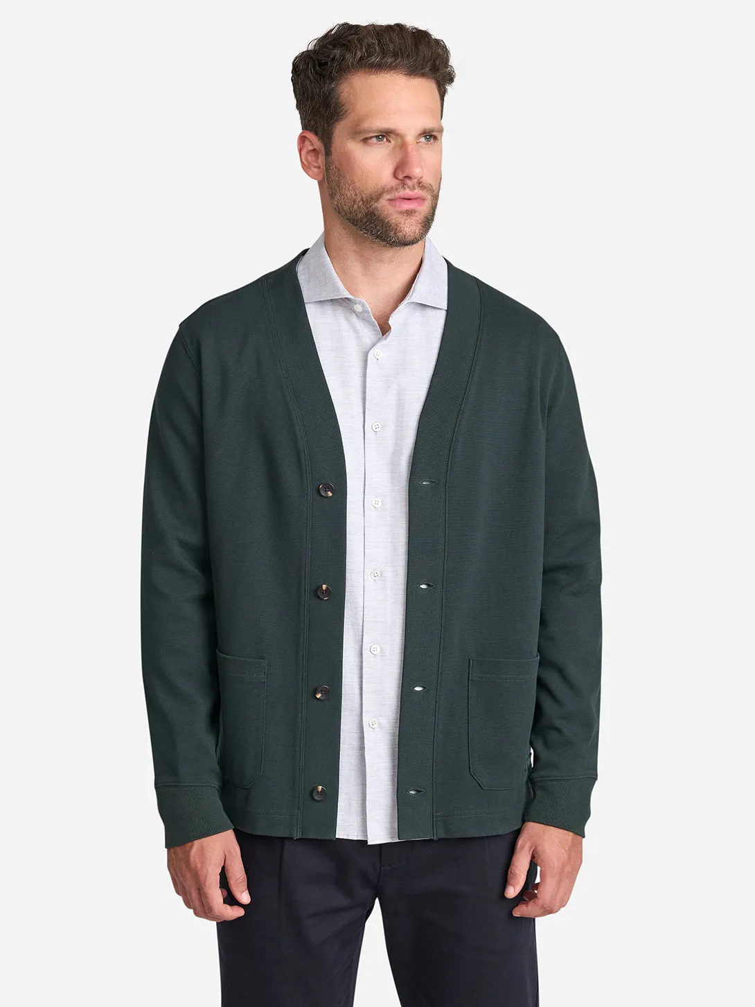 Byron Pique Cardigan