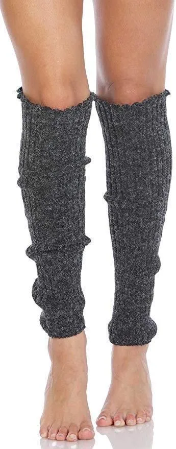 Cable Knit Leg Warmers | 22 inch