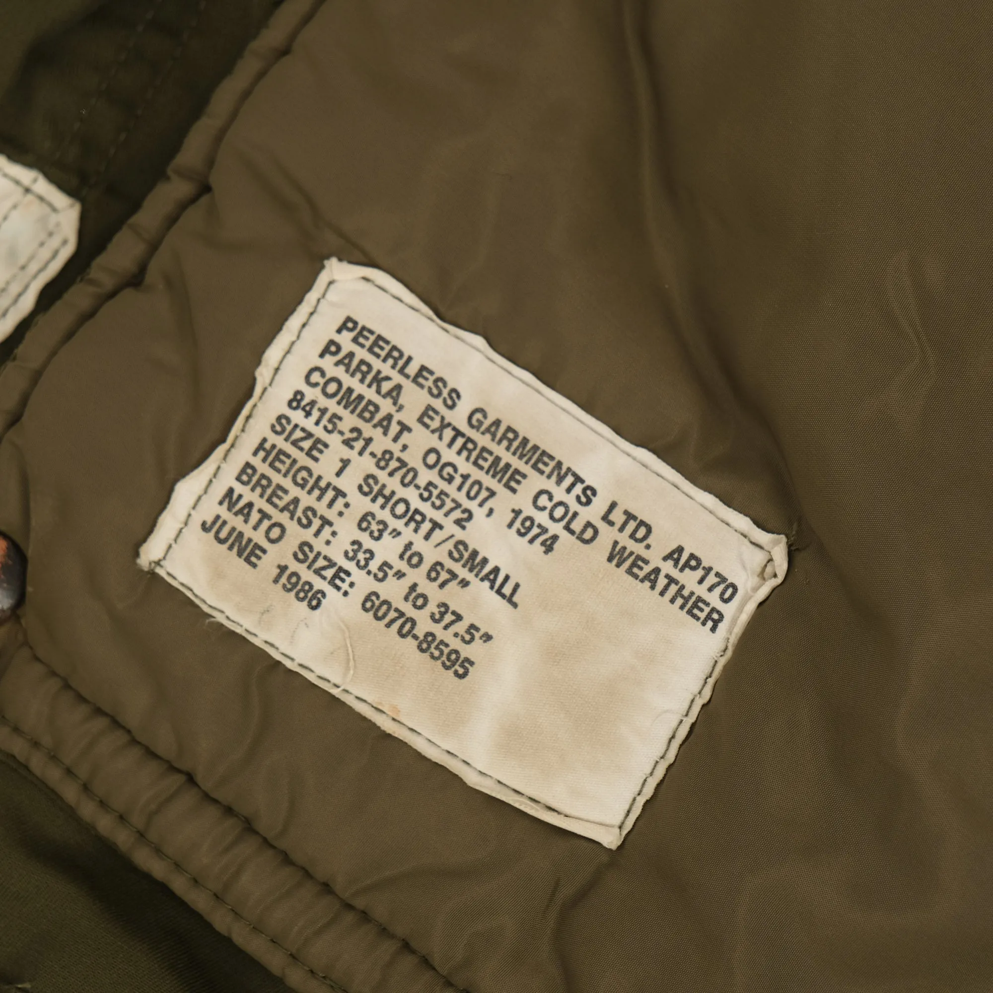 CANADIAN MILITARY PARKA