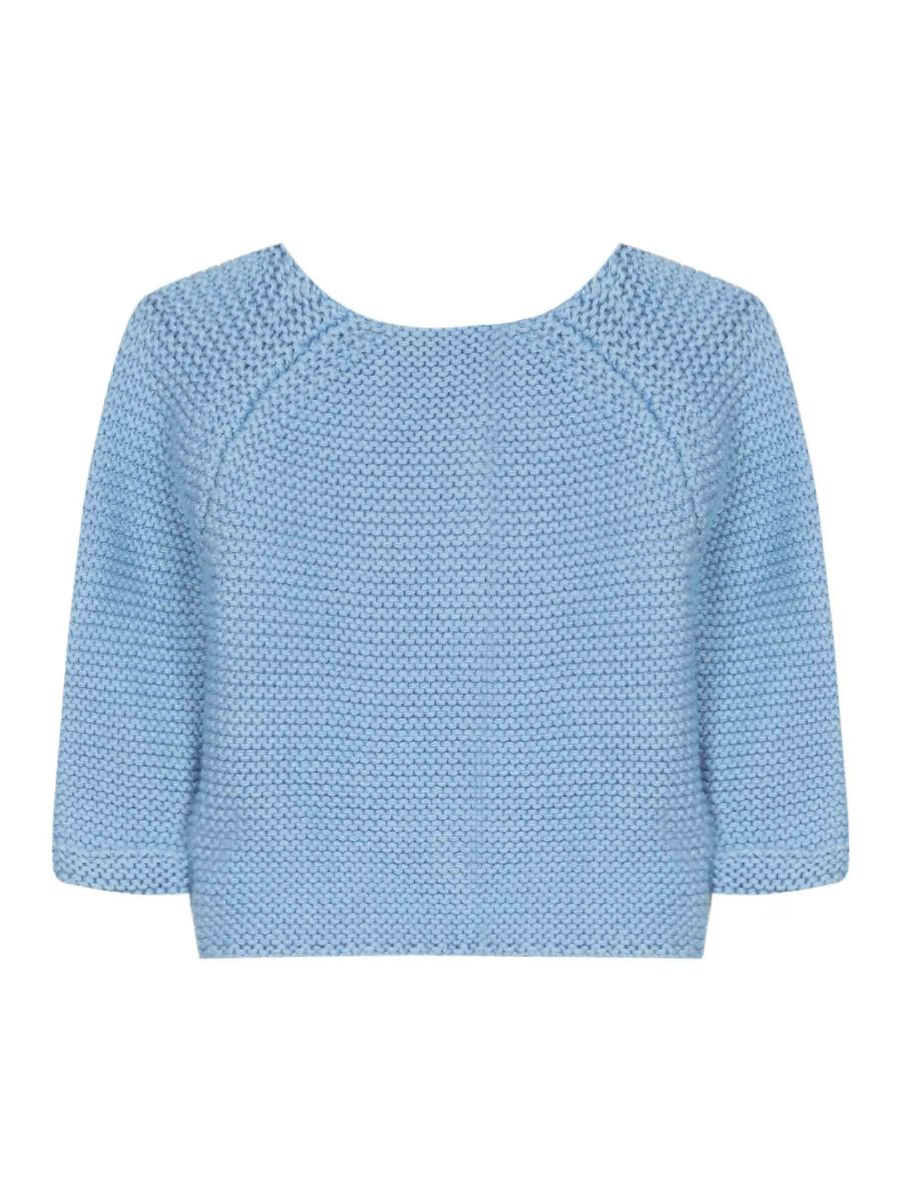 Cardigan - Horizon blue cotton