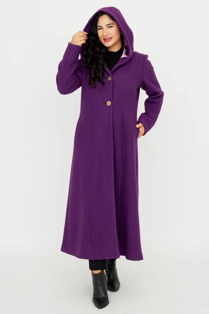 Catherine Coat, Royale, Boiled Wool