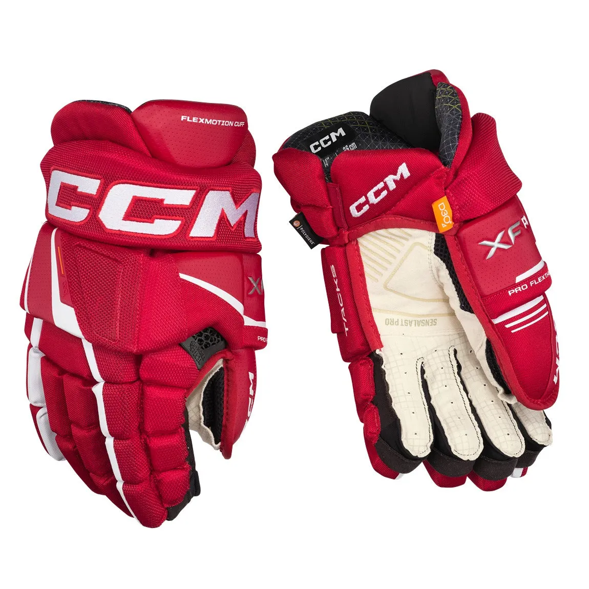 CCM Tacks XF Pro Hockey Gloves - Senior