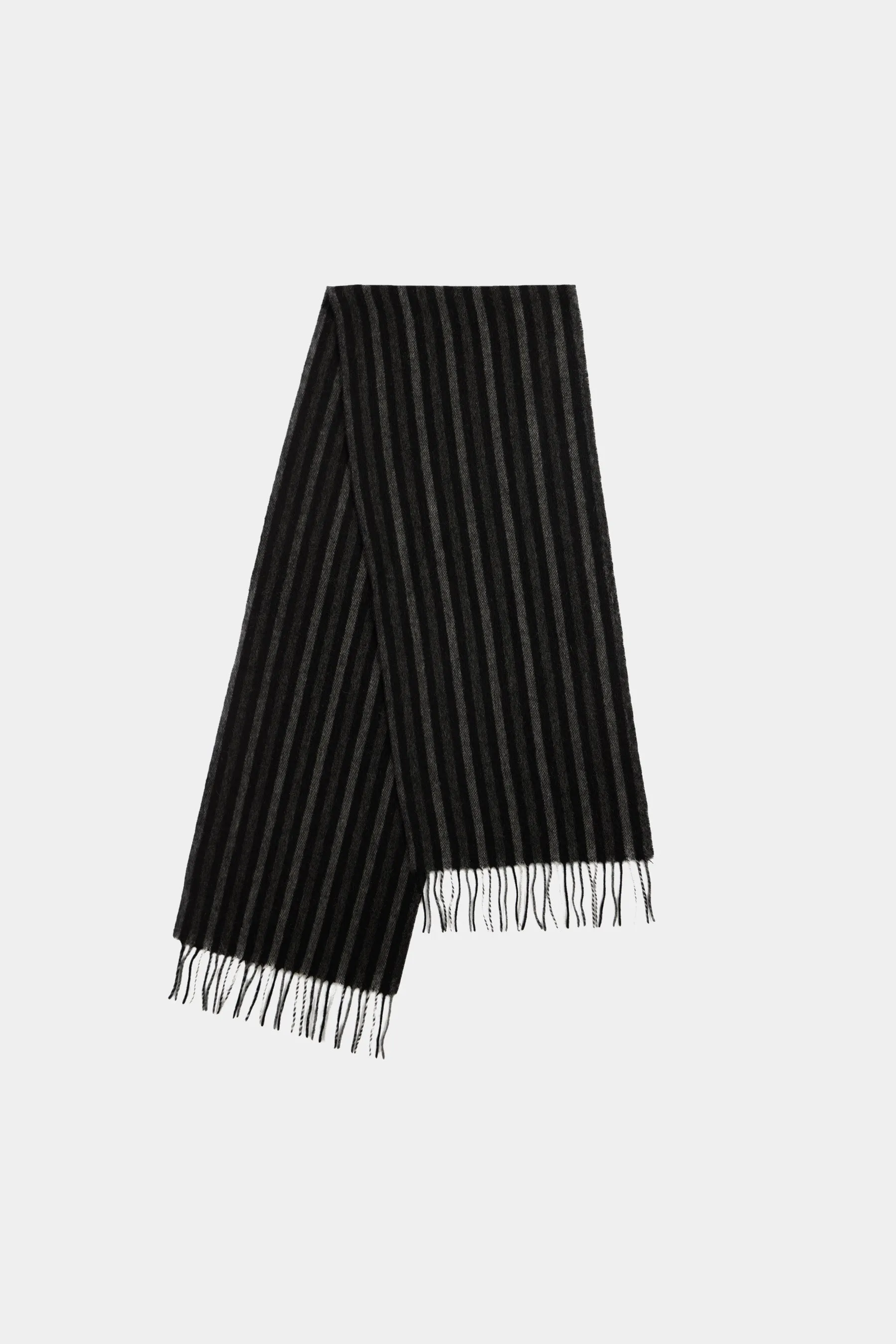 Charleston Stripe Merino Wool Scarf