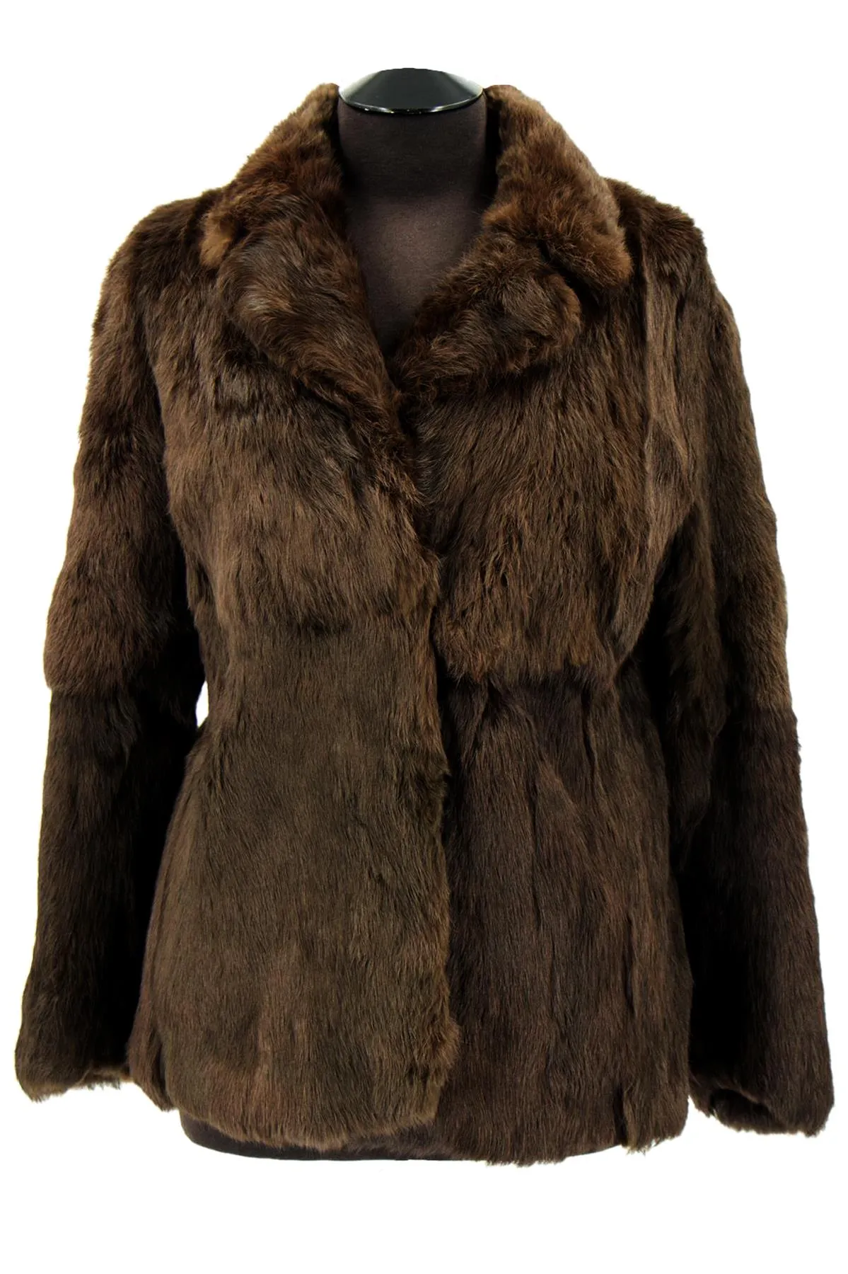 Deep Brown Vintage Mink Fur Jacket