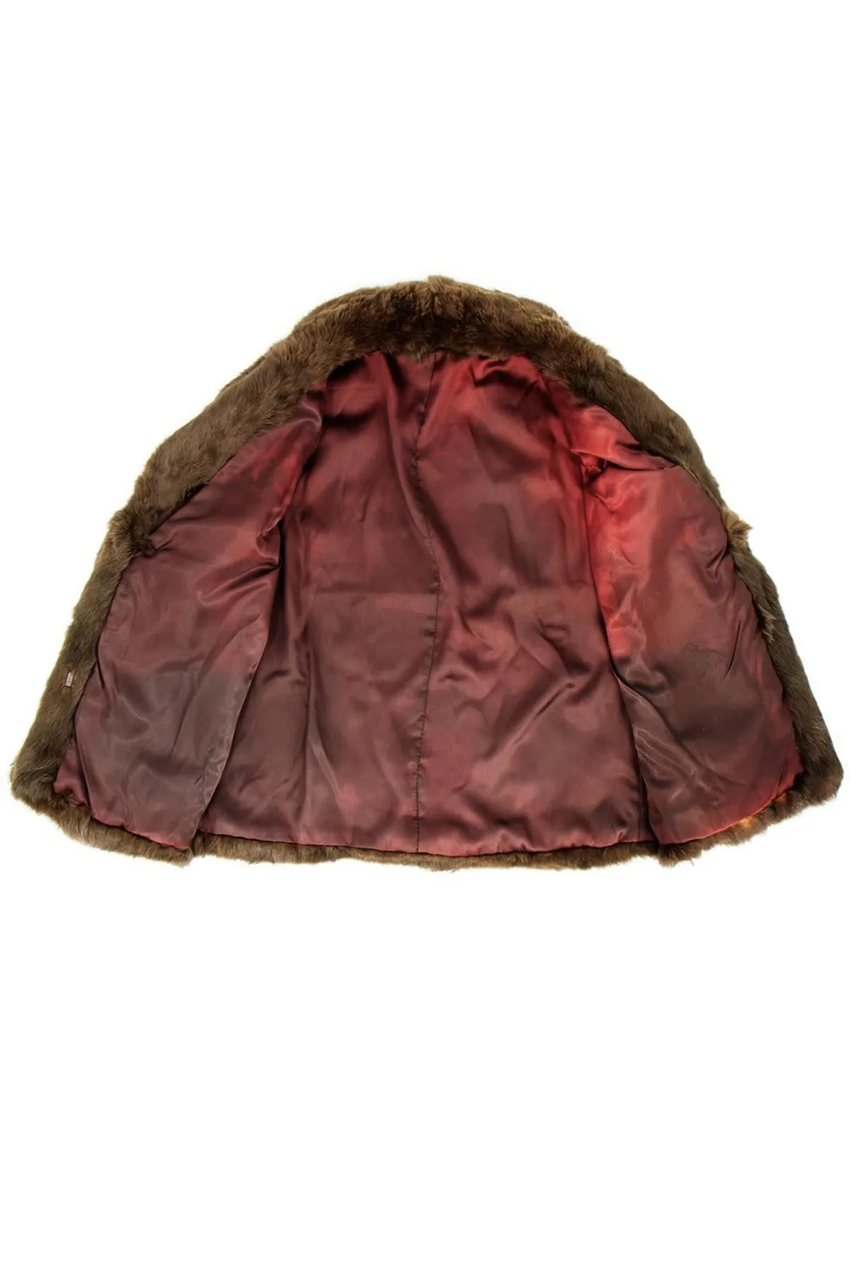 Deep Brown Vintage Mink Fur Jacket