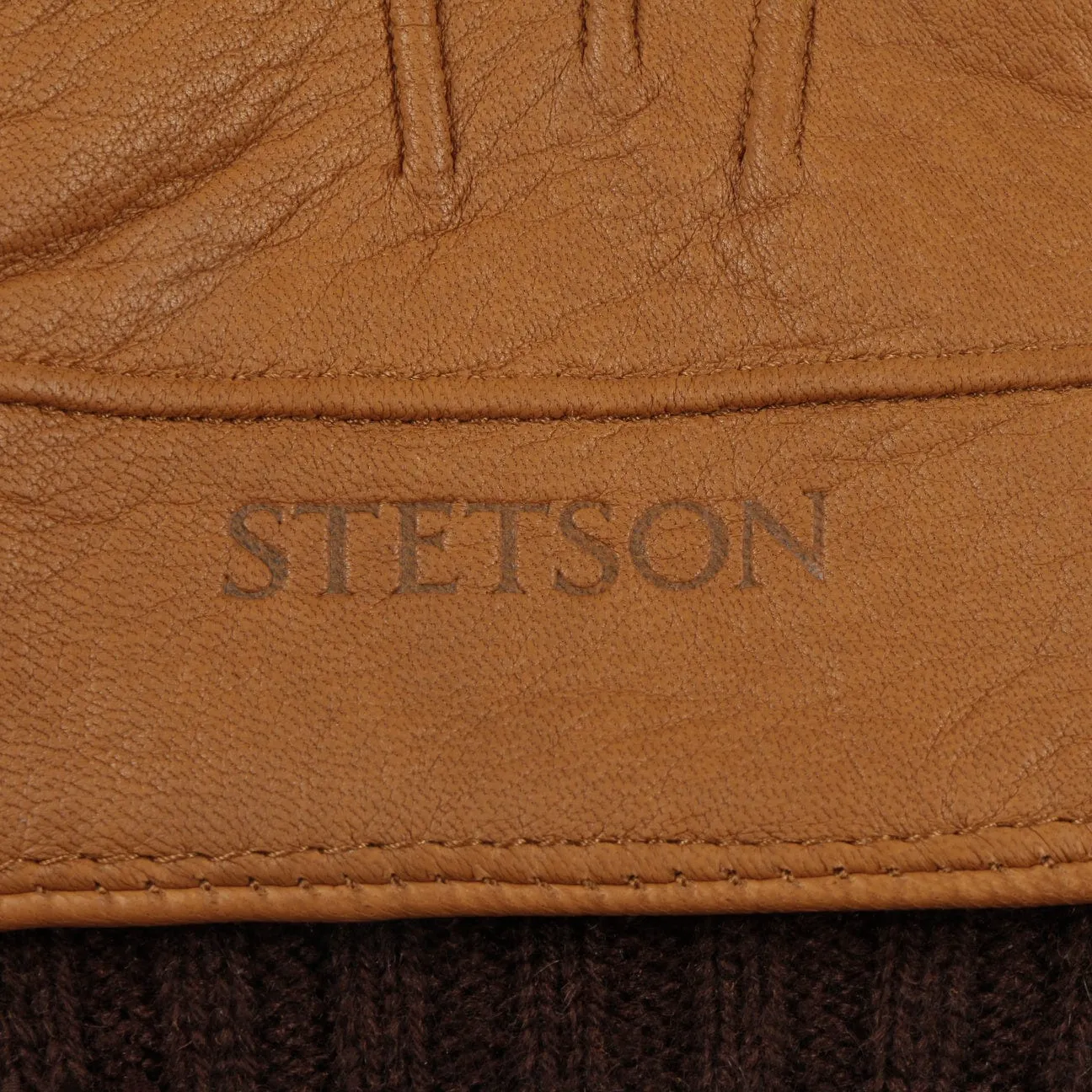 Deer Cashmere Leather Gloves by Stetson