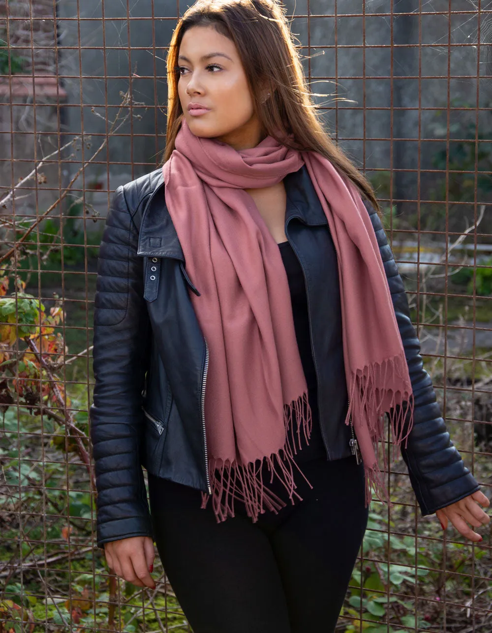 Dusky Rose Pashmina