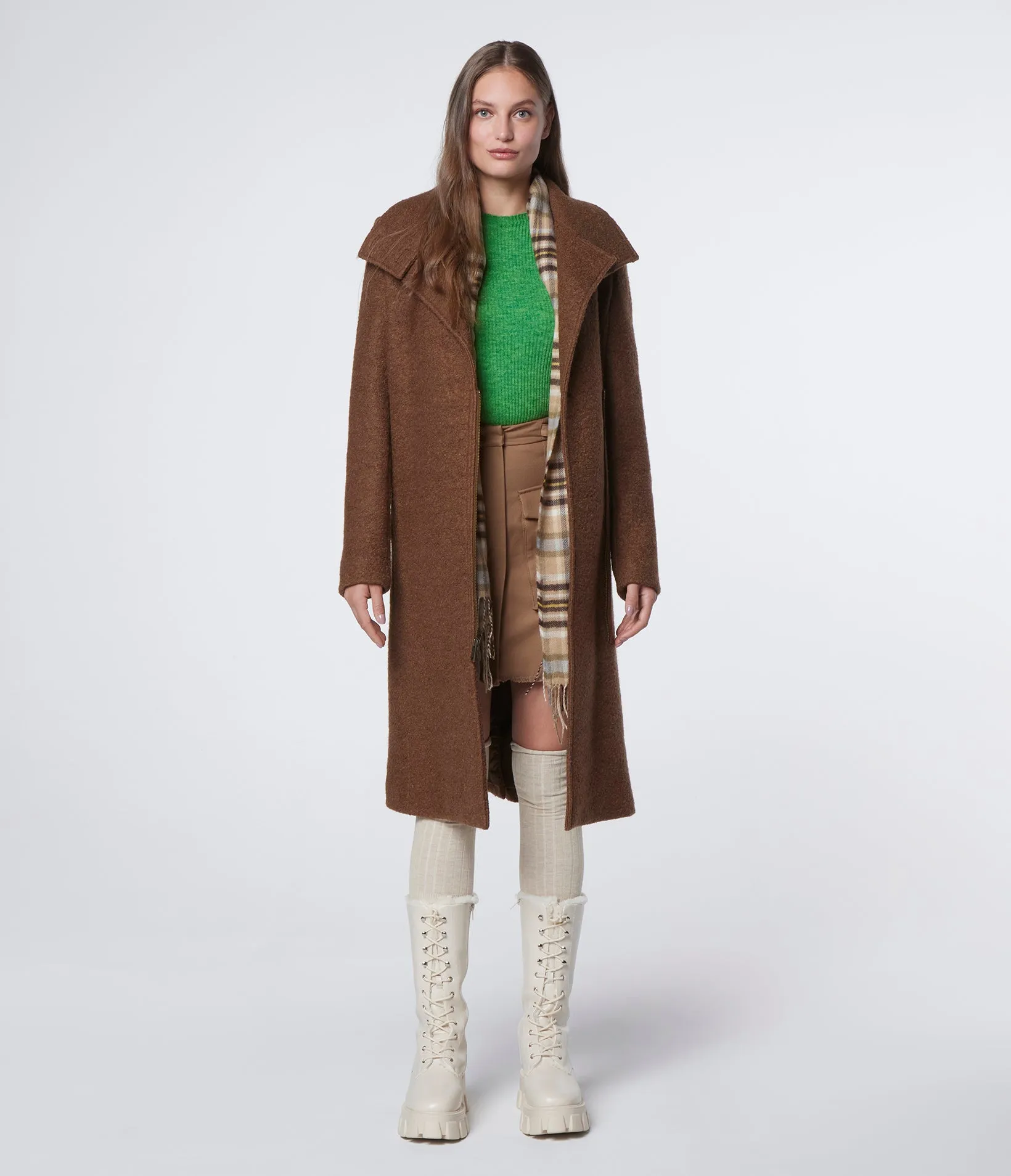 Geller Textured Wool Coat