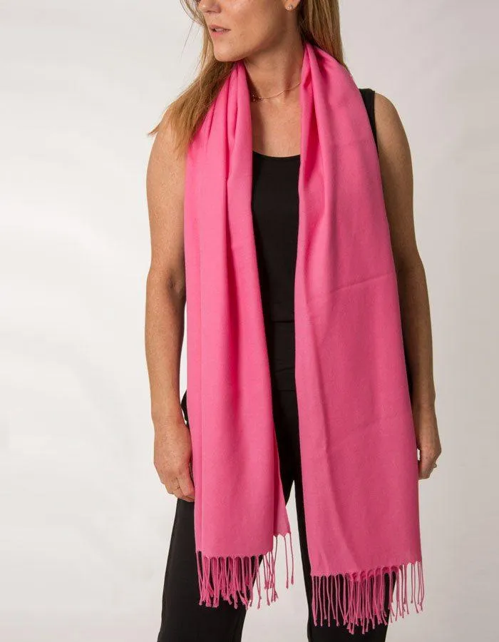 Hot Pink Pashmina | SECONDS