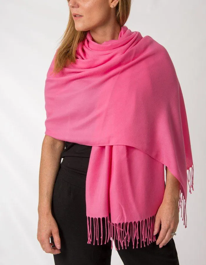 Hot Pink Pashmina | SECONDS