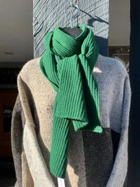 Irish - Rib Scarf - Green