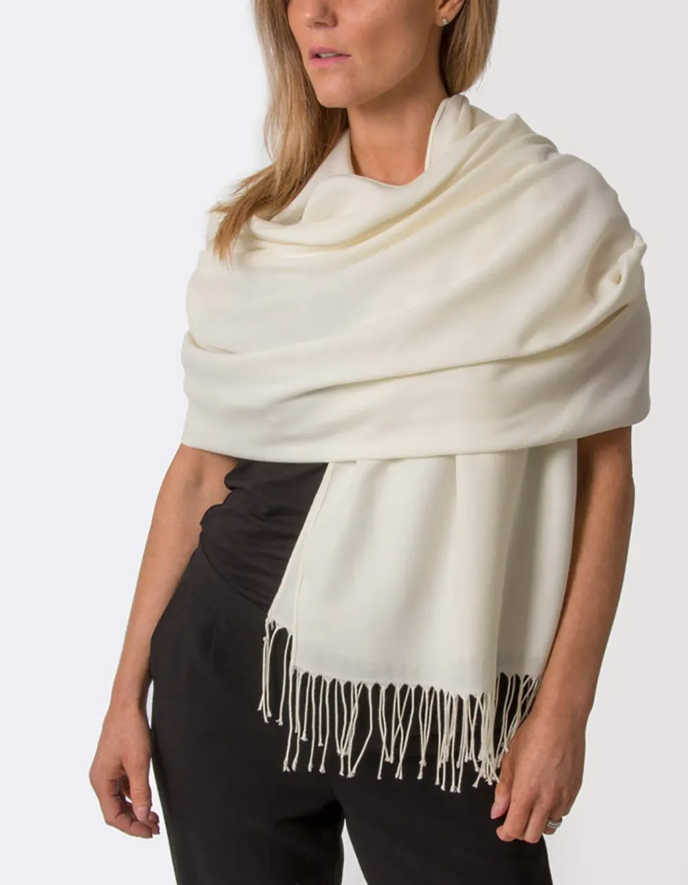 Ivory Pashmina | SECONDS