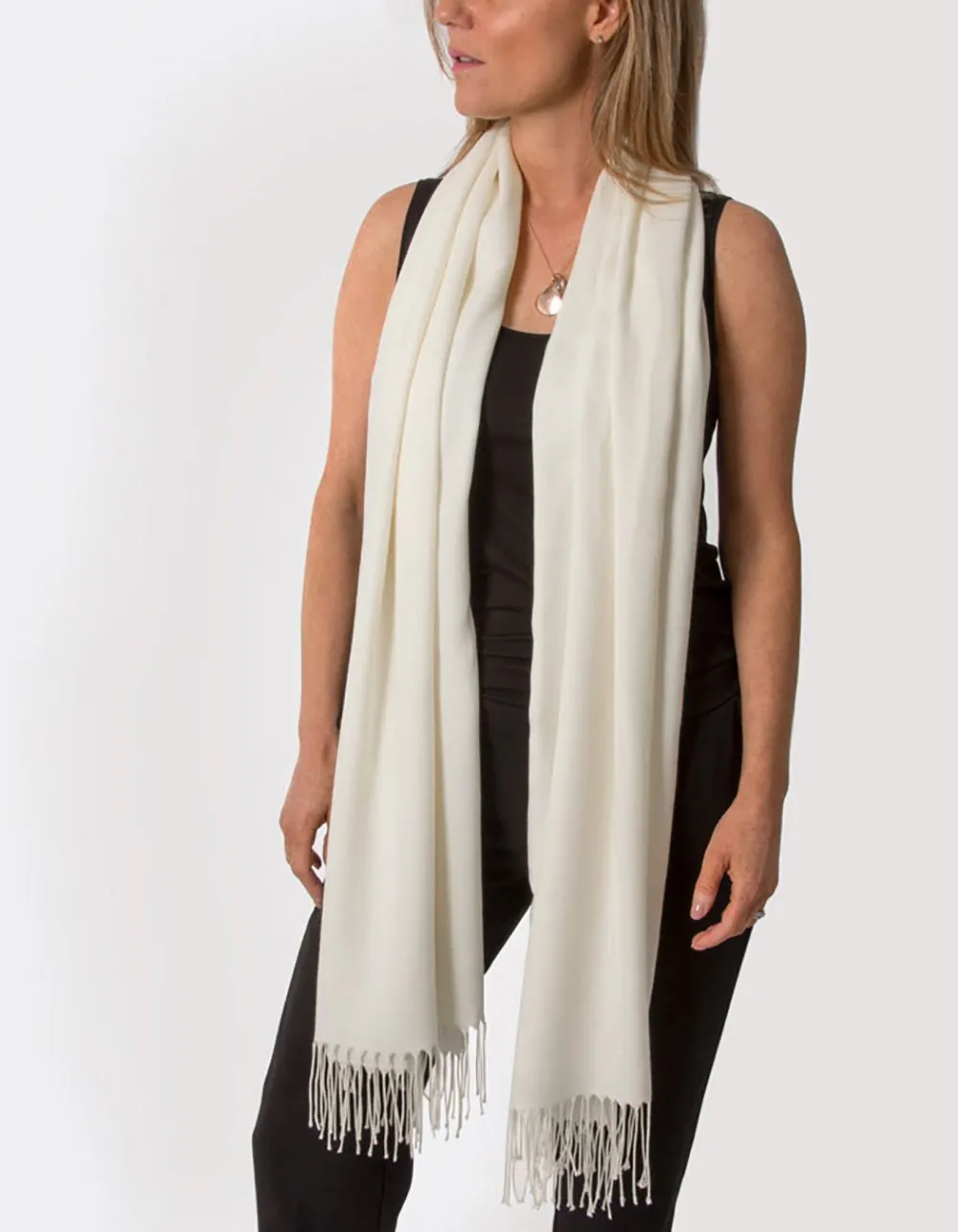 Ivory Pashmina | SECONDS