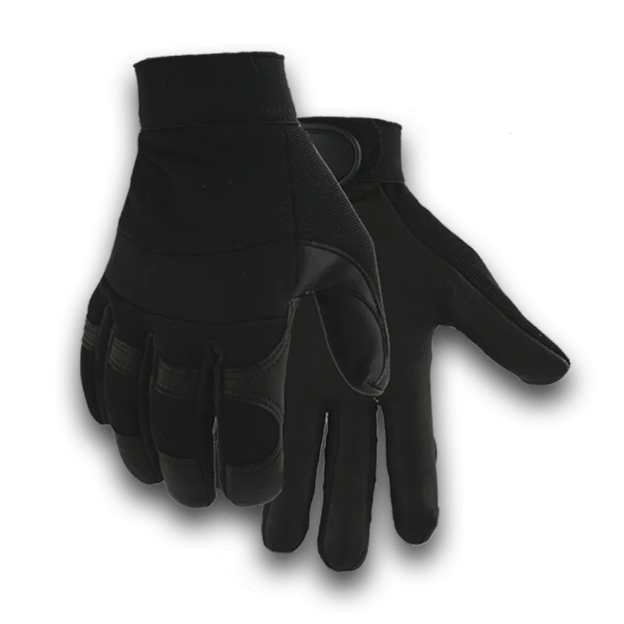 Leather Gloves Black  2151