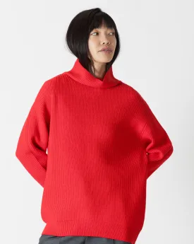 Lyla and Luxe Chadwick Relaxed Mockneck Sweater