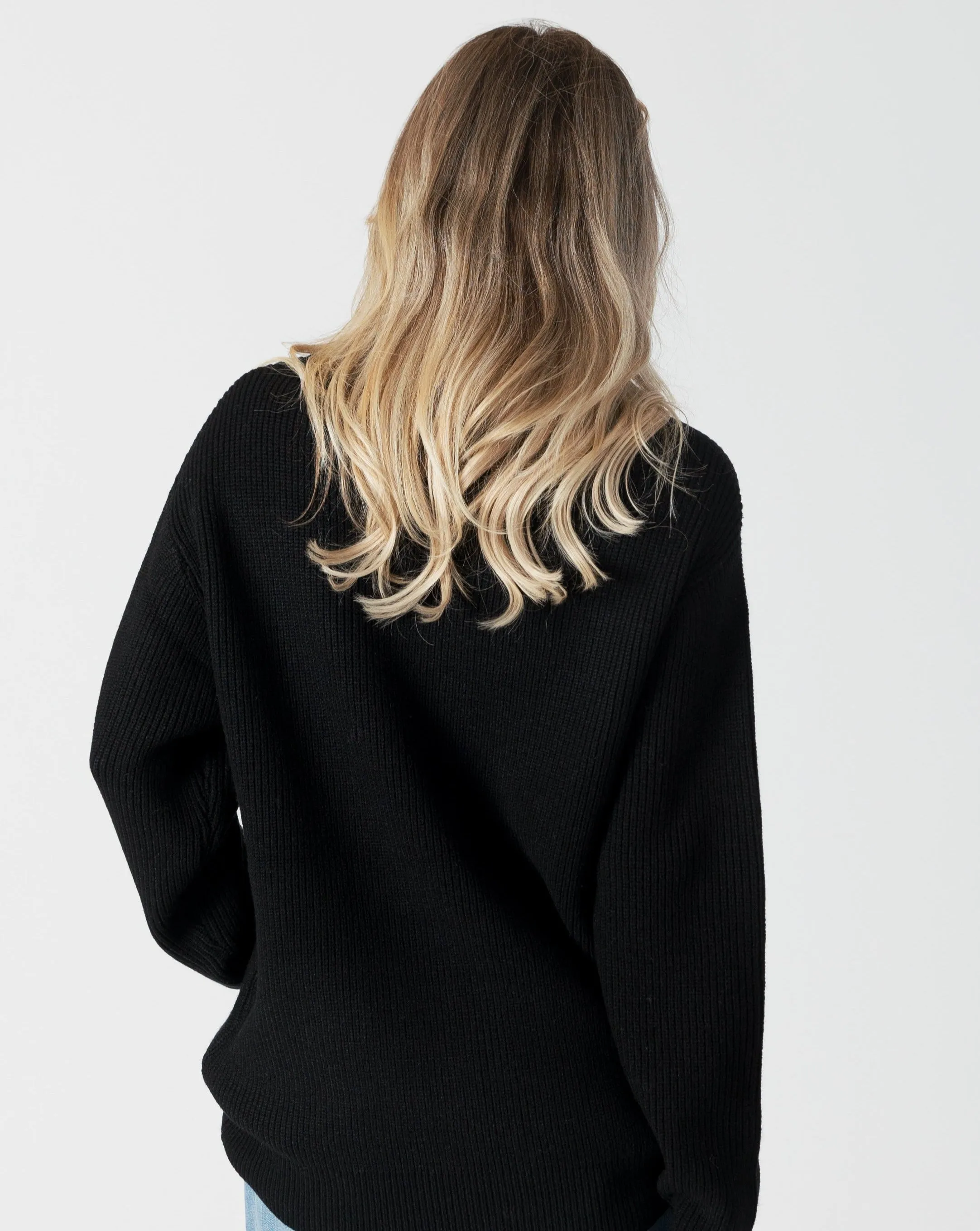 Lyla and Luxe Chadwick Relaxed Mockneck Sweater