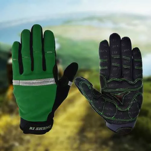 Mountain Bike Bicycle Gloves Cycling Riding Gloves Full Fingers Gloves Wearproof