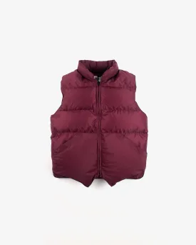 North by Northwest Vest - Nylon - Burgundy | Legacy Sizing (Final Sale)