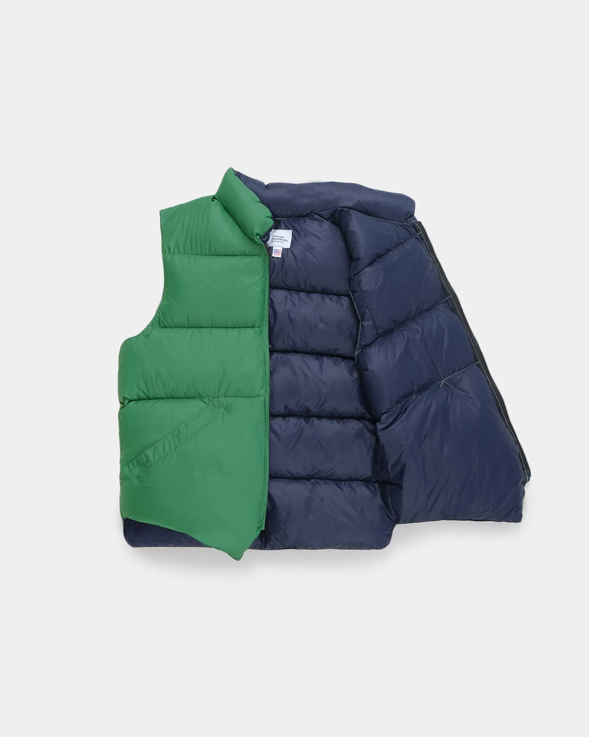 North by Northwest Vest - Nylon - Green | Legacy Sizing (Final Sale)