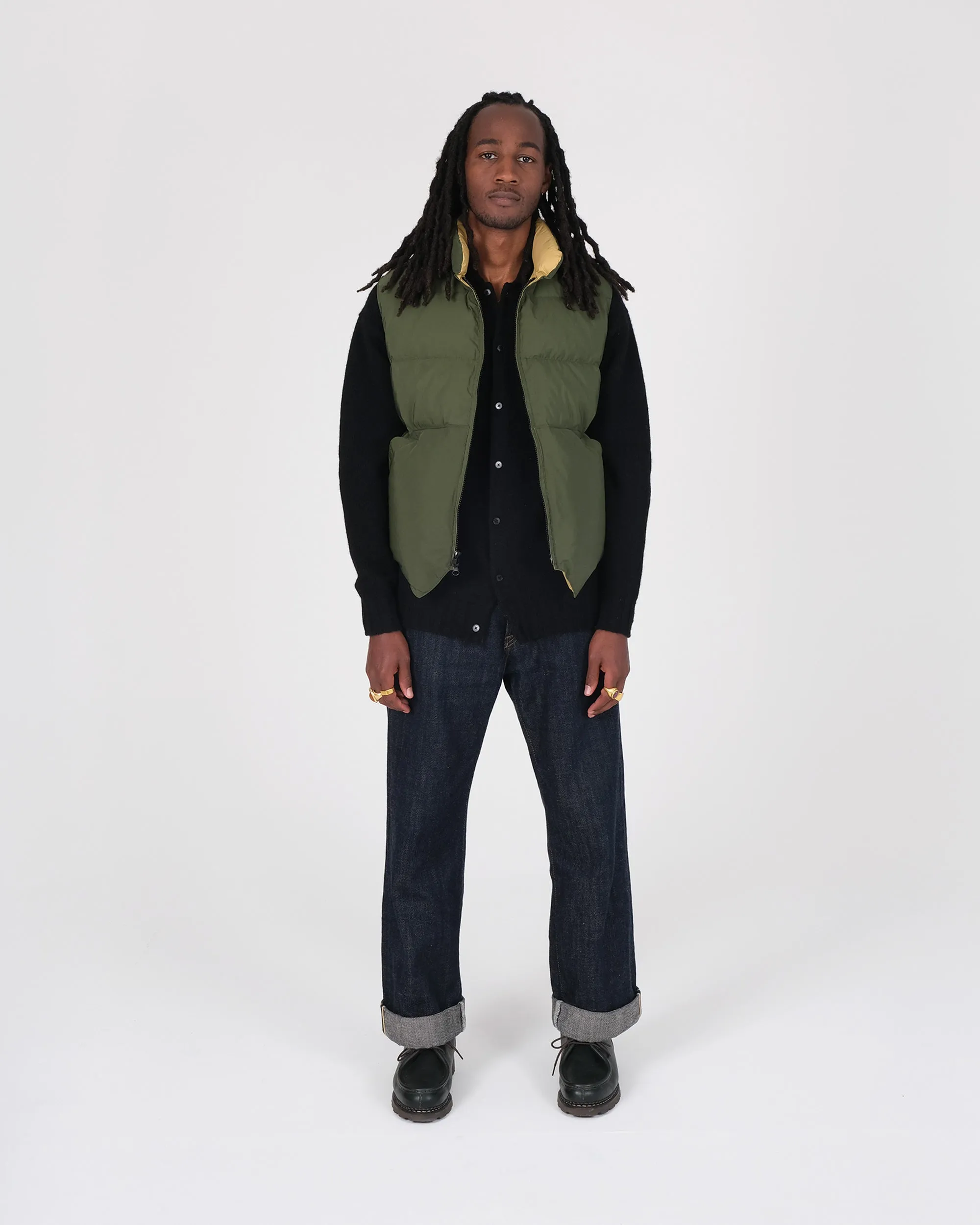 North by Northwest Vest - Olive | Legacy Sizing (Final Sale)