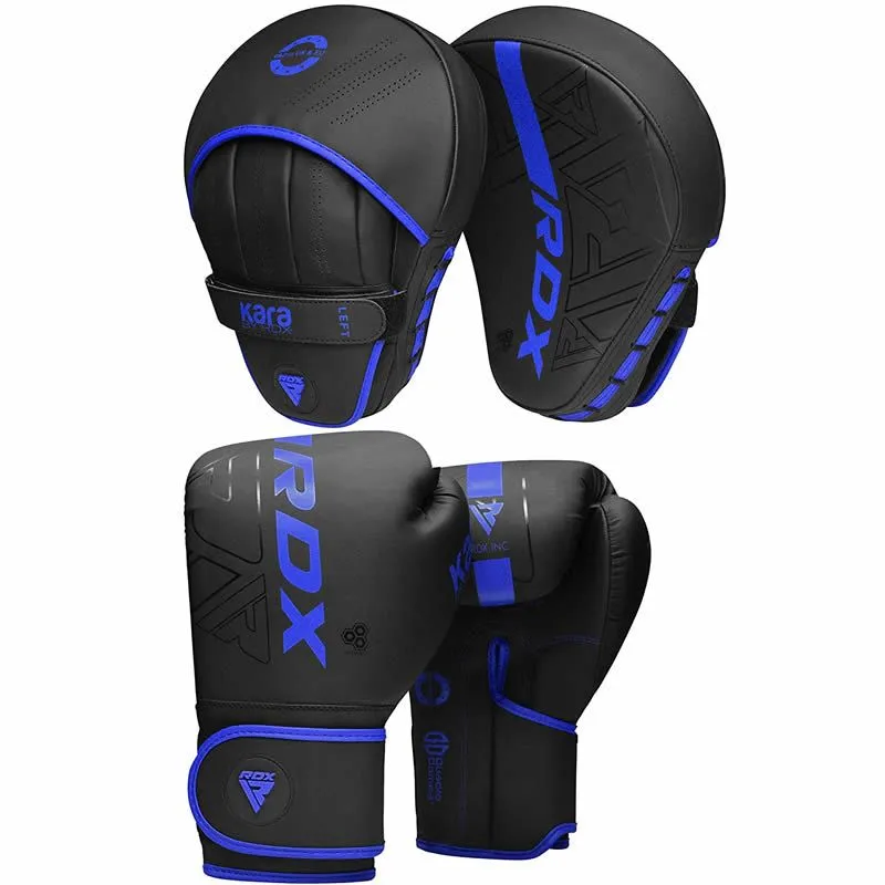 RDX F6 KARA Boxing Gloves & Focus Pads