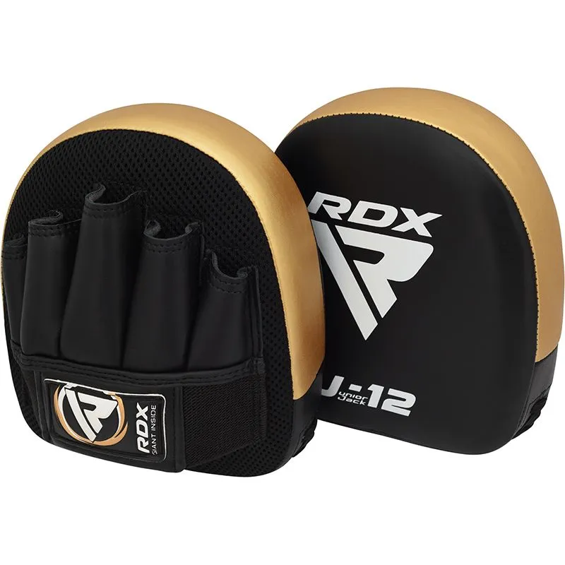 RDX J12 KIDS 6oz Boxing Gloves & Focus Pads Set