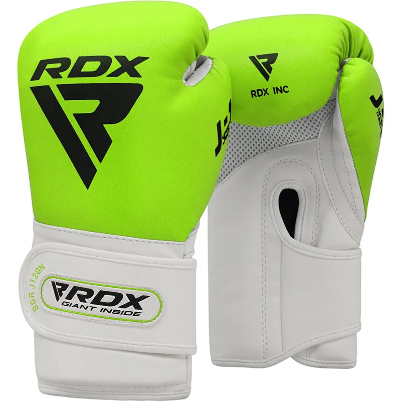 RDX J12 KIDS 6oz Boxing Gloves & Focus Pads Set