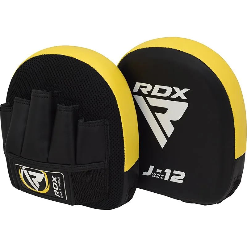 RDX J12 KIDS 6oz Boxing Gloves & Focus Pads Set