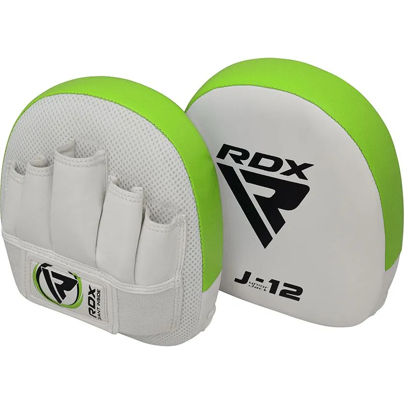 RDX J12 KIDS 6oz Boxing Gloves & Focus Pads Set