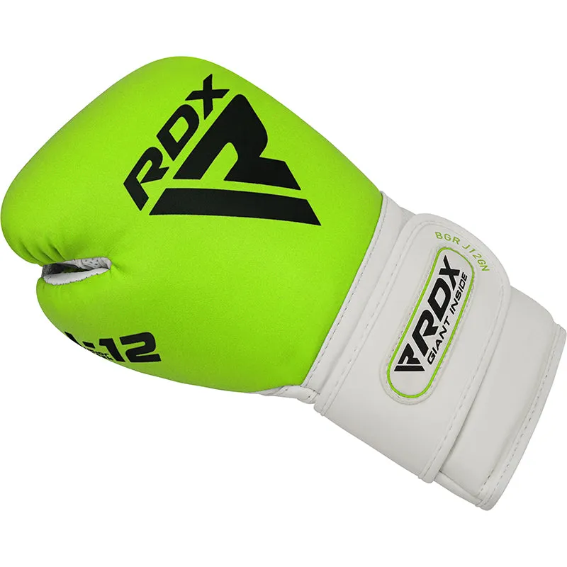 RDX J12 KIDS 6oz Boxing Gloves & Focus Pads Set