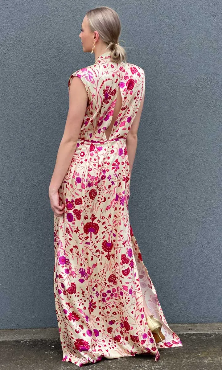 Sabina Musayev Revenna Dress - Ivory Floral