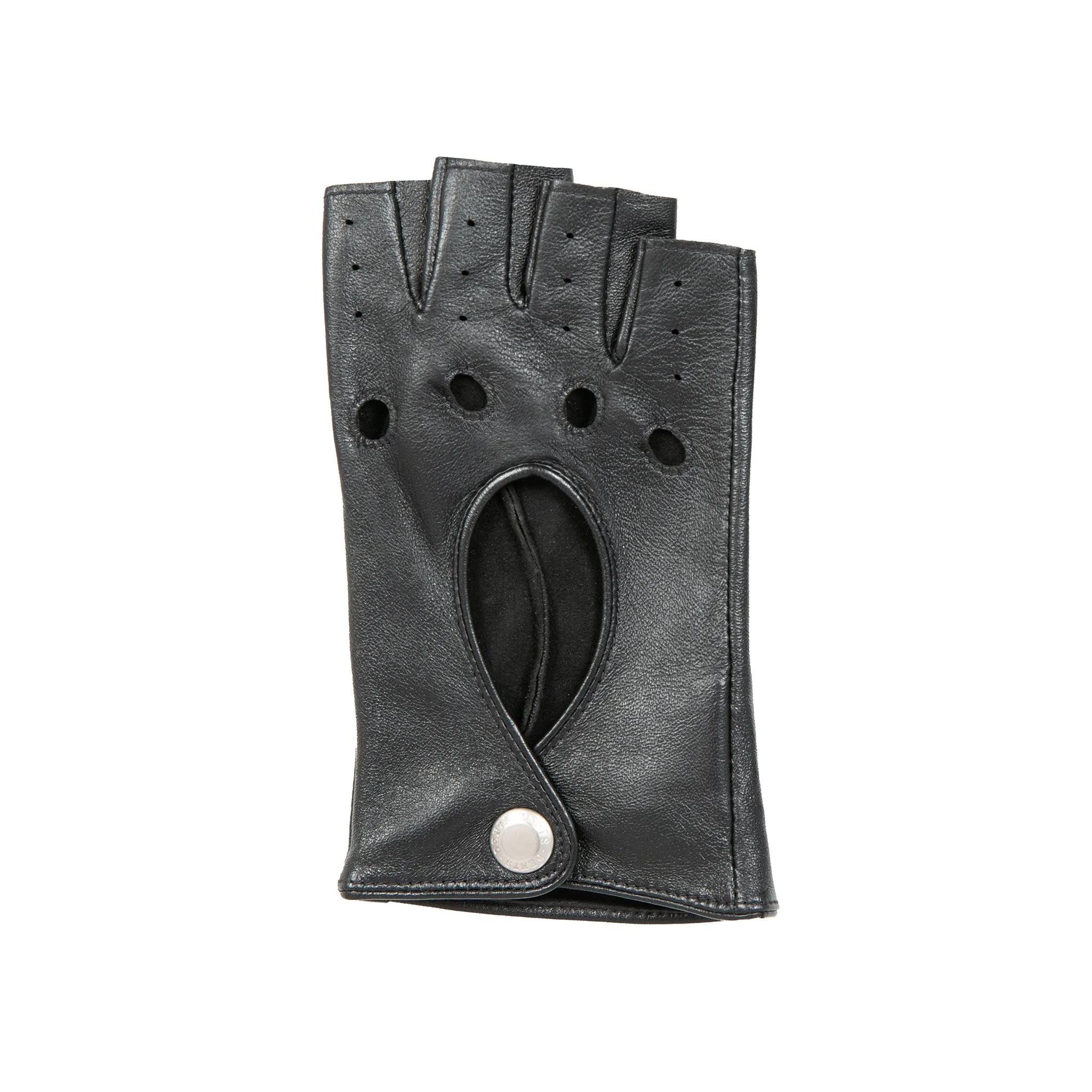 Women’s Fingerless Leather Driving Gloves