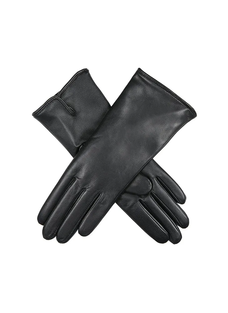 Women’s Heritage Touchscreen Cashmere-Lined Leather Gloves