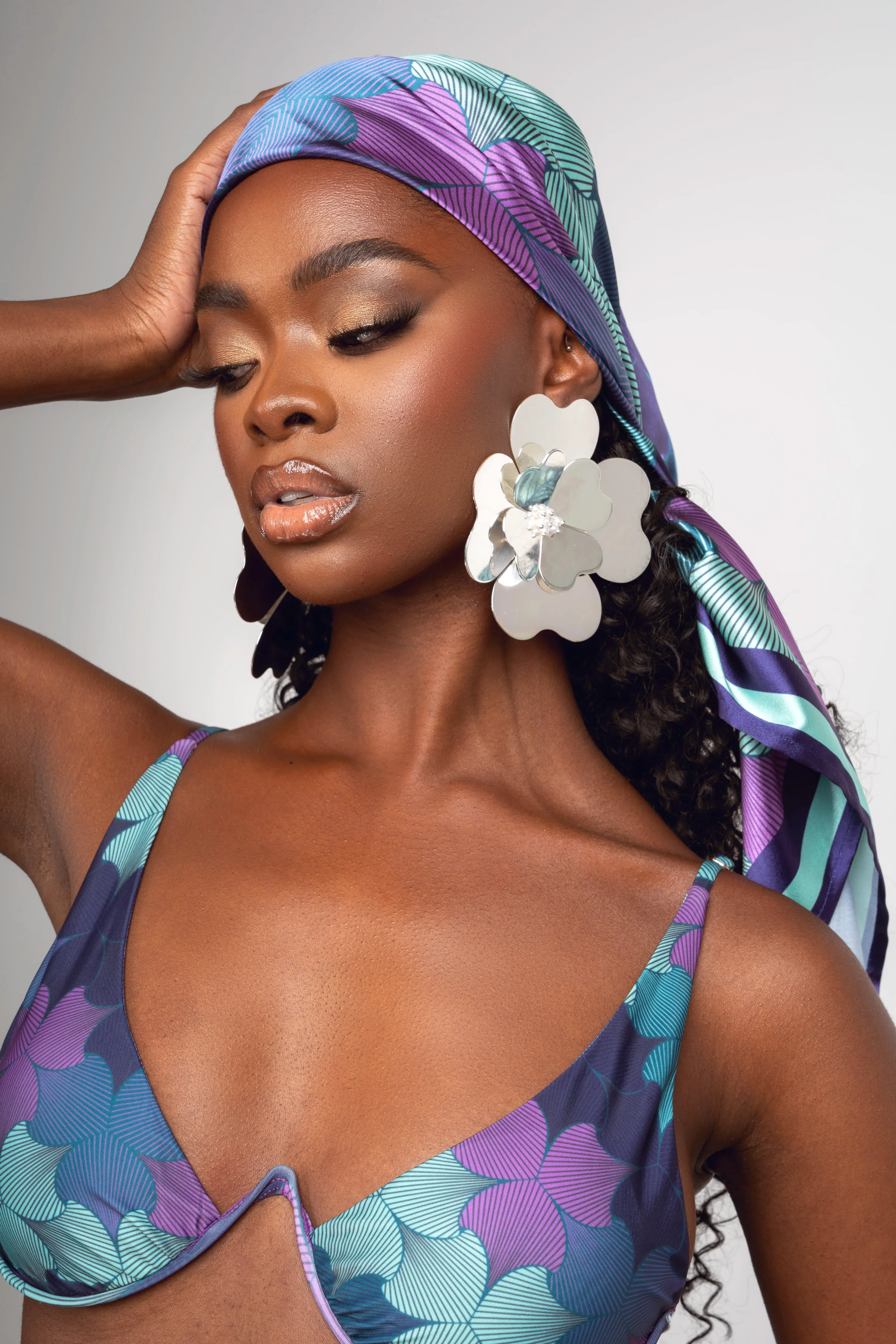 ZURI SMALL SILK SCARF